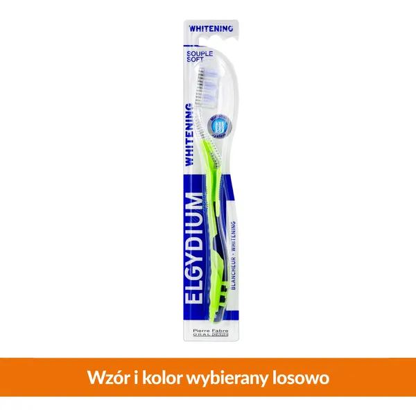 Szczoteczka wybielająca do zębów miękka 1 szt [Elgydium]