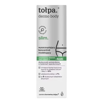 Tołpa dermo body slim, wyszczuplający koncentrat modelujący, 250 ml