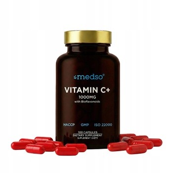 Medso Vitamin C+ 1000 mg, kapsułki twarde, 100 szt.