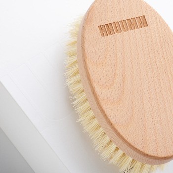 Hhuumm, szczotka do masażu ciała na sucho, włókno tampico bez paska No.7, 1 szt.