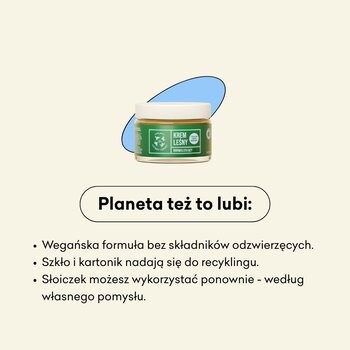 Mydlarnia 4 Szpaki, normalizujący krem Leśny, 50 ml