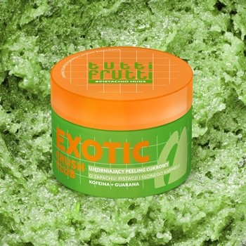 Farmona Tutti Frutti #PistachioHugs, wygładzający peeling cukrowy, 250 g