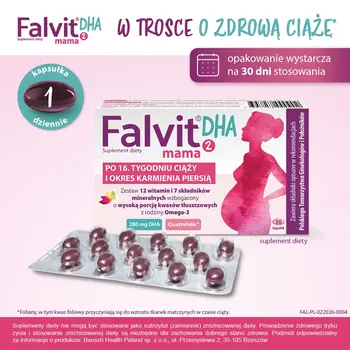 Falvit Mama 2 DHA, kapsułki, 30 szt.