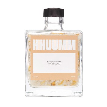 Hhuumm, sól do kąpieli, nagietek i jaśmin, 500 ml