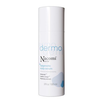 Nacomi Next LVL Dermo, epigenetyczne serum do skóry głowy, zapobiegające wypadaniu włosów i zagęszczające, 100 ml