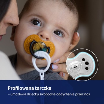 Canpol Lovi, smoczek uspokajający silikonowy, dynamiczny, Jungle, boy, 3-6m, 2 szt.