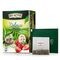 Big-Active, Zielona herbata w torebkach z truskawką i graviolą, 30 g (1,5 g x 20 szt.)