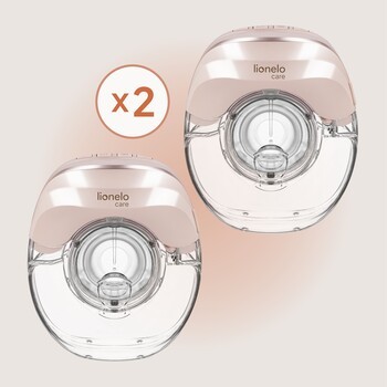 Lionelo Fidi Free Slim Duo, zestaw laktatorów hands-free, 1 szt.
