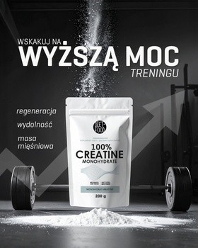 Diet-Food Kreatyna Monohydrat, proszek, 200 g
