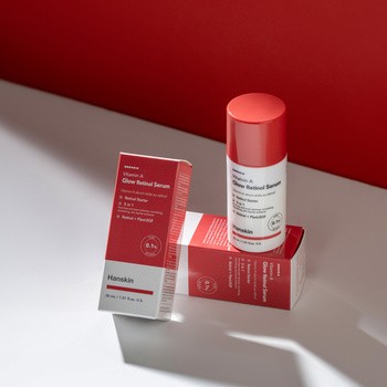 Hanskin Glow Retinol Serum Vitamin A, serum rozświetlające z retinolem i witaminą A, 30 ml