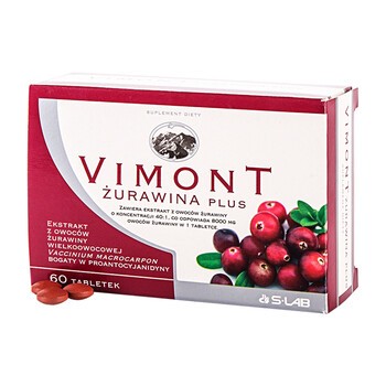 Vimont Żurawina Plus, tabletki, 60 szt