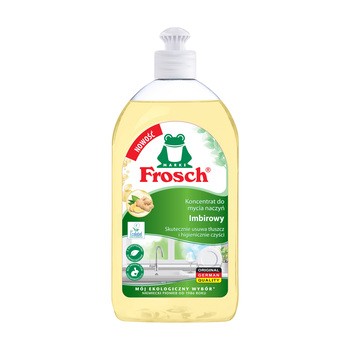 Frosch, Koncentrat do mycia naczyń, imbirowy, 500 ml