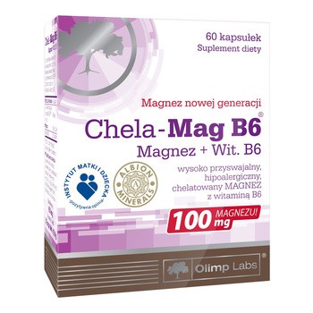 Olimp Chela-Mag B6, kapsułki, 60 szt.