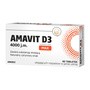 Amavit D3 Max 4000 j.m., tabletki ulegające rozpadowi w jamie ustnej, 60 szt.