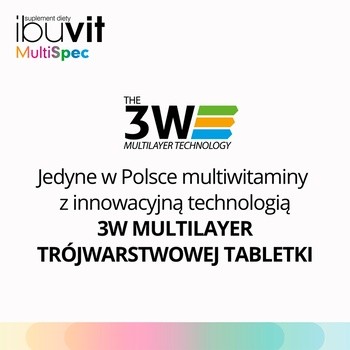 Ibuvit MultiSpec, tabletki trójwarstwowe, 30 szt.