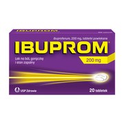 Ibuprom, 200 mg, tabletki powlekane, 20 szt.        