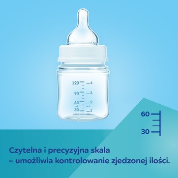 Canpol Babies Easy Start, butelka antykolkowa z uchwytami Bonjour Paris, różowa, 300 ml, 1 szt.