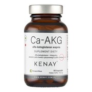 KENAY Ca-AKG alfa-ketoglutaran wapnia, kapsułki, 60 szt. https://azcdn.doz.pl/image/d/product/00e9a380-scale-180x180.png