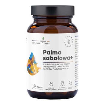 Aura Herbals Palma sabałowa 400 mg, kapsułki, 60 szt.