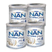 alt Zestaw 4x Nestle Nan Optipro Plus 4, proszek, 800 g