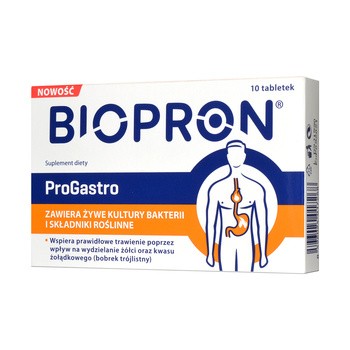 Biopron ProGastro, tabletki, 10 szt.