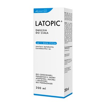 Latopic, emulsja do ciała, 200 ml