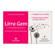 Lirra Gem, 5 mg, tabletki powlekane, 7 szt.