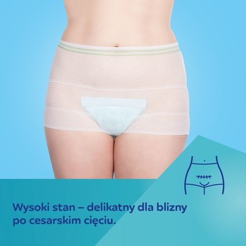 Canpol, wielorazowe majtki poporodowe, siateczkowe, rozmiar L/XL, 2 szt.