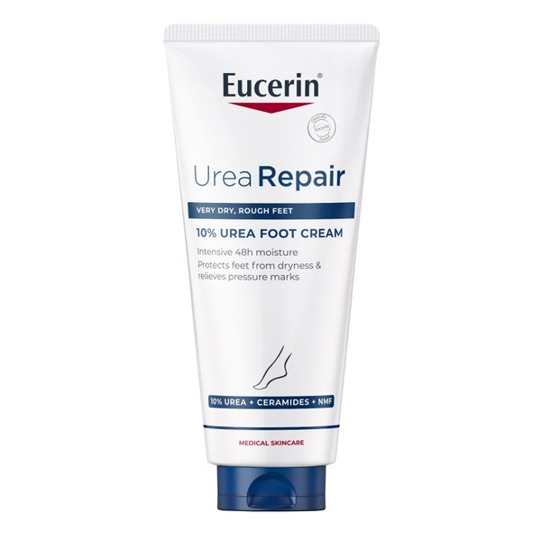Eucerin Eucerin UreaRepair PLUS, regenerujący krem do stóp z 10% mocznikiem, do suchych, popękanych stóp, 100 ml