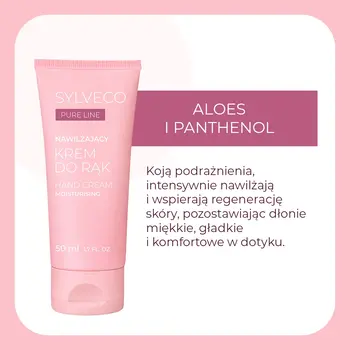 Sylveco Pure Line, krem,do rąk,nawilżający, 50 ml