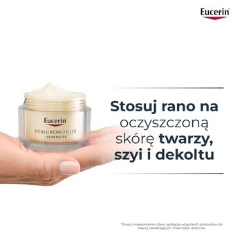 Eucerin Hyaluron-Filler + Elasticity, krem na dzień SPF 15, do skóry dojrzałej, przeciwzmarszczkowy, 50 ml