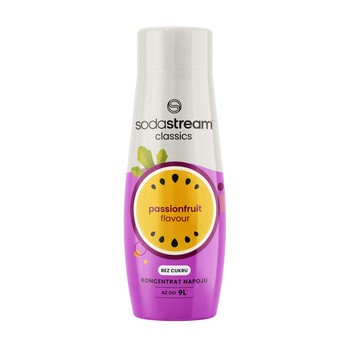 SodaStream, Syrop Marakuja Passionfruit, koncentrat napoju, bez cukru, 440 ml