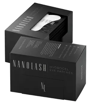Nanolash Hydrogel Eye Patches, hydrożelowe płatki do przedłużania rzęs, 100 szt.