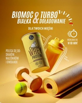 Diet-Food, Whey Protein Izolat, Bio Białko Serwatkowe z Wanilią, 500 g