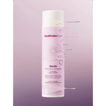 Health Labs Rise On, trychoszampon wzmacniający na wzrost włosów, 250 ml