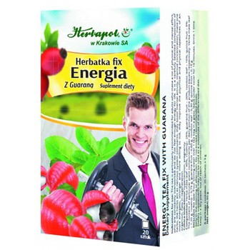 Herbatka Energia z guaraną, fix, 3 g, 20 szt.