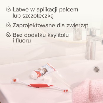 Beaphar Pasta, pasta do zębów dla psów i kotów, smak wątróbki, 100 g