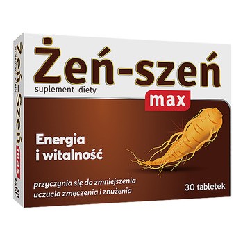 Alg Pharma Żeń-Szeń Max, tabletki, 30 szt.