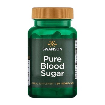 Swanson Pure Blood Sugar, kapsułki, 60 szt.