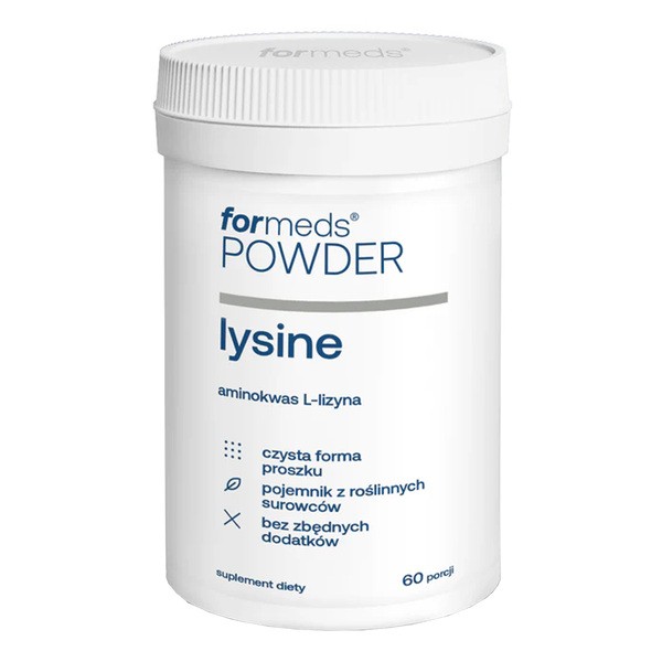 L-lizyna 500 mg 37,2 g [Formeds Powder] - Formeds Powder