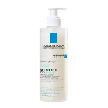 La Roche-Posay Effaclar H ISO-Biome, kojący krem myjący, 390 ml