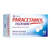 alt Paracetamol  Filofarm, 500 mg, tabletki, 50 szt.
