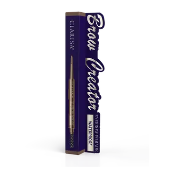 Claresa Eyebrow Pomade Pencil Brow Creator, pomada do brwi w kredce, 02 Medium Brown, 0,17 g