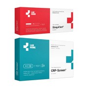 Zestaw Strep Alert, test angina + szkarlatyna + CRP-Screen, szybki test do wykrywania poziomu białka C-reaktywnego https://azcdn.doz.pl/image/d/product/90b55c5c-scale-180x180.png