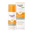 Eucerin Oil Control SPF 50+, żel-krem ochronny barwiący, 50 ml