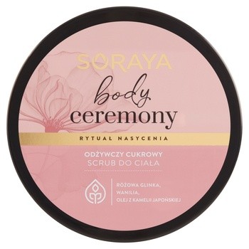 Soraya Body Ceremony, odżywczy cukrowy scrub do ciała, 200 g