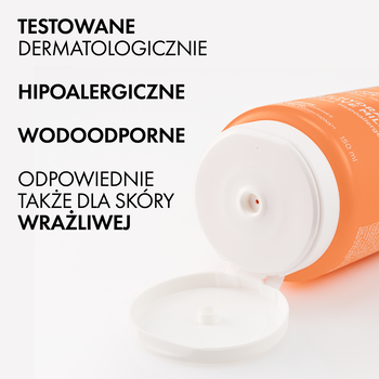 Vichy Capital Soleil, mleczko ochronne SPF50+ do twarzy i ciała, 150 ml