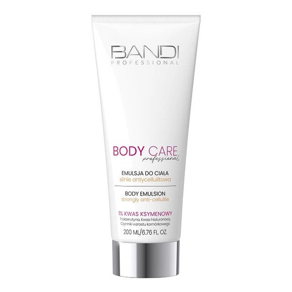 Bandi Professional Bandi Body Care Professional, emulsja do ciała silnie antycellulitowa, 200 ml — Składniki i ocena