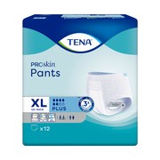 TENA Pants ProSkin Plus, majtki chłonne, rozmiar XL,12 szt.