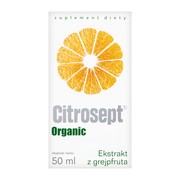 Citrosept Organic, krople, 50 ml        
